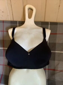 Adore Me Black Bra 42 DD No Wire - Imagen 1 de 7