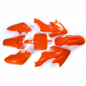 Orange Plastic Fender Fairing Kit For Honda XR50 CRF50 Chinese 50cc 90cc - Picture 1 of 2