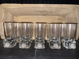 Villeroy & Boch Atlantic Sailing Ship Pattern 5 3/4” Highball Tumblers (10) HTF - Picture 1 of 4