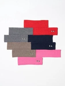 Uniqlo ANYA HINDMARCH 100% Cashmere knit Arm Warmers 5color From Japan - Picture 1 of 13