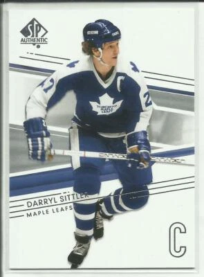 2014-15 SP Authentic #108 Darryl Sittler Toronto Maple Leafs - Image 1 of 2