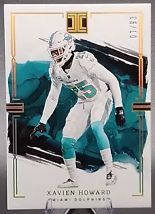 Xavien Howard /10 2023 Panini Impeccabile Oro Miami Dolphins SSP - Foto 1 di 2