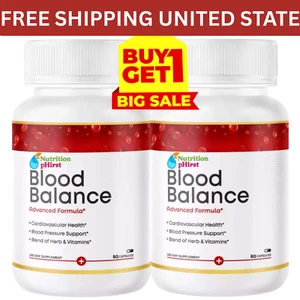 Striction BP Blood Balance Support – Control Sugar, Pressure & Cholesterol – USA - Picture 1 of 6