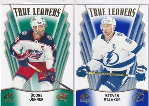 2021-22 UD SP AUTHENTIC TRUE LEADERS BLUE & GREEN 1-25 ** YOU PICK / YOU CHOOSE