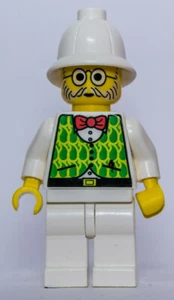 LEGO ®-Minifigura Dr. Kilroy Adventurers del Set 7411 Tygurah's Roar - adv026 - Imagen 1 de 2