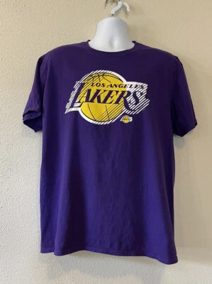 Majestic Men's Los Angeles Lakers Legendary Purple & Gold T-Shirt Size XL - Image 1 of 4