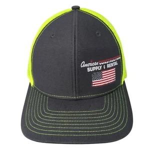 American Construction Supply & Rental Snapback Trucker Hat Multi OS Richardson - Picture 1 of 9