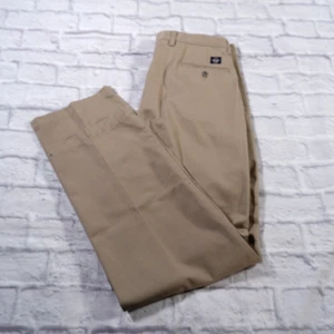 Dockers braun plissiert klassische Passform Baumwolle Khakis Chino Herren Hose 36x32 - Bild 1 von 9
