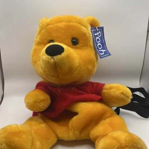 Vintage Disney Winnie the Pooh Plush Backpack - Pyramid - Great Condition - Picture 1 of 4