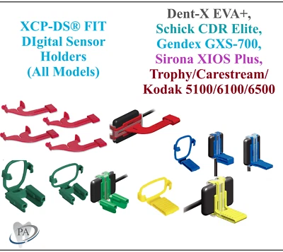 Sensor digital universal Gendex Schick Dent Dent-X EVA+ Rayos X Rinn XCP- DS Fit Foto 1 de 4