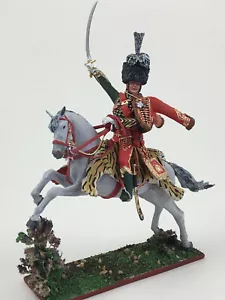 Cazadores de la Guardia Imperial montados sin montar, kit de figuras 1/30 de metal blanco - Imagen 1 de 55