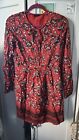 River Island Red Tunic Size 8