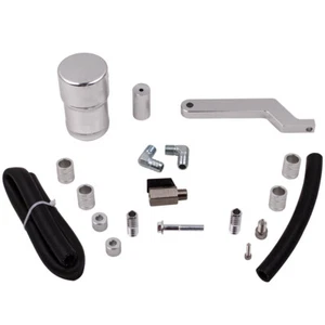 Oil Catch Can Tank For Dodge Challenger RAM 1500 5.7L 6.4L HEMI Z Bracket 09-19 - Picture 1 of 8