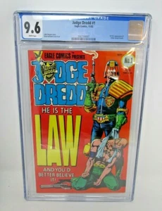 Judge Dredd #1 1983 [CGC 9.6] 1ª aplicación estadounidense de Judge Dredd edición clave Eagle Comics - Imagen 1 de 3