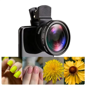 New 0.45 Wide Angle Lens With 10x Macro HD Camera Lens For Universal Phone - Picture 1 of 12