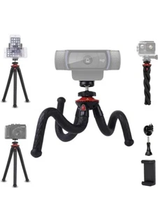 Nexigo Flexible Tripod FTP04 Flexible 11” Camera Phone Tripod Action Cam Adapter - Picture 1 of 9
