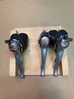 VINTAGE DURA ACE 7400 STI 2X8 SHIFTERS WITH AN EXTRA RIGHT SHIFTER FOR "PARTS"
