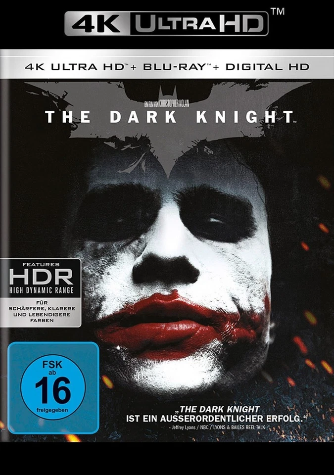 The Dark Knight - 4K Ultra HD Blu-ray + Blu-ray # UHD+BLU-RAY-NEU - Bild 1 von 4