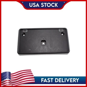 Front License Plate Bracket for 2004–2010 Jeep Grand Cherokee | Black Mount Fram - Picture 1 of 6