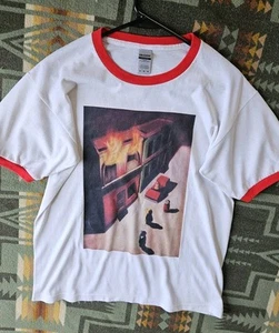 Sunny Day Real Estate Burning Building Sub Pop Ringer Shirt Medium Double Sided - Picture 1 of 17