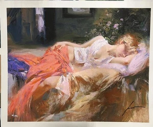 Giclee sobre papel firmado a mano Pino Day Dream (papel pequeño) 16 x 20 LE - Imagen 1 de 3