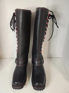 Hot Leathers Motorcycle Boot Size 9 Women's - Picture 1 of 8