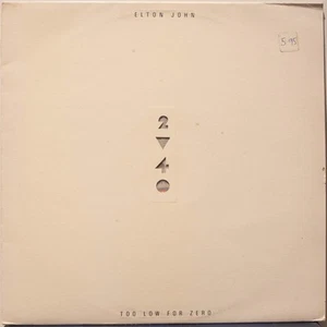 ELTON JOHN - TOO LOW FOR ZERO - vinyl LP, Rocket, 1983 - VG FREE POSTAGE (1509) - Picture 1 of 5