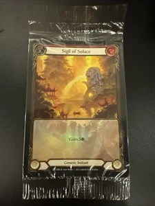 Flesh And Blood FAB TCG SigIl Of Solace Foil Promo FAB136 NM English SEALED - Picture 1 of 2