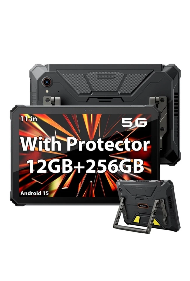 ✨️¡Nueva!✨️ - Tablet Blackview Active 12 Pro 11'' Android 15 48GB 1TB 30000mA Foto 1 de 4