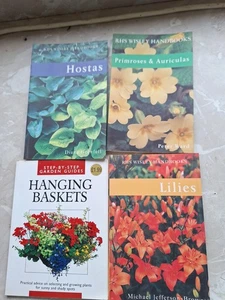 4 X Books H0stas. Primroses. Hanging Basket S. Lilies - Picture 1 of 6