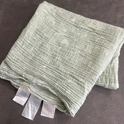 Disney Aden Anais Manta Winnie the Pooh Bebé Muselina Verde Foto 1 de 4