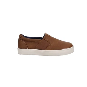 London Fog Lil Bakewell Slip On Toddler Boys Brown Sneakers Casual Shoes CL3034 - Picture 1 of 5