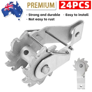 24X Fence Strainers Tool Inline Ratchet Strainer Wire Tensioner Fence Wire Clips - Picture 1 of 12