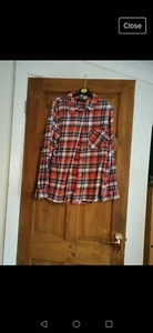 womens checked shirt size 12 - Picture 1 of 1