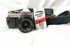 Canon Camera AE-1 35mm With 28mm 1:2.8 FD Lens And New Battery Please Read - Picture 1 of 13