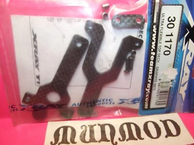 Xray Ultra Flexible Top Deck Graphite set 301170 - Image 1 of 3