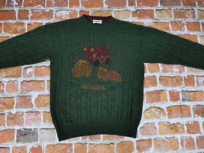 Suéter Iceberg Vintage Paris Bernie Dakar VW Escarabajo Verde Ejército Talla: XXL Punta Top Foto 1 de 4