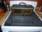 VINTAGE  MAJESTIC Mighty Monarch of the Air Seven Tube  Portable Radio AC-DC