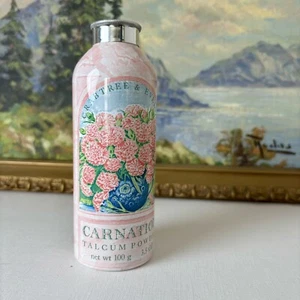 Vintage LESEN Crabtree & Evelyn NELKE Talkum Talkum Bad Körperpuder fast voll - Bild 1 von 7