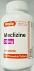 Rugby Meclizine 25mg Travel Sickness Tablets 1000ct -Expiration Date 06-2025