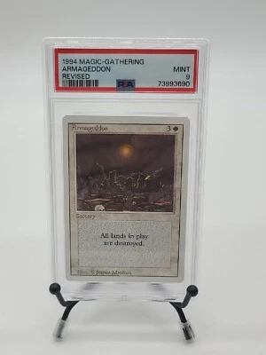 PSA 9 1994 MTG MAGIC THE GATHERING REVISED ARMAGEDDON - Image 1 of 4