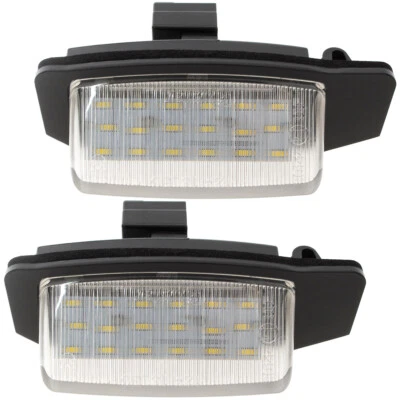 2x LUCE TARGA POSTERIORE  LED PER MITSUBISHI LANCER X OUTLANDER II - Imagen 1 de 3