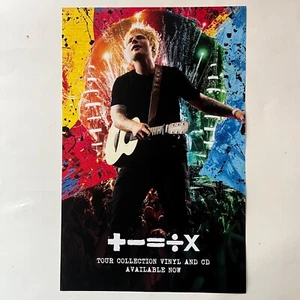 ED SHEERAN Promo Poster - 2024 TOUR COLLECTION Album (DIVIDE plus etc.) - 11x17 - Bild 1 von 1