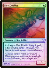 Kor Duelist FOIL Zendikar PLD White Uncommon MAGIC GATHERING CARD ABUGames