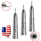 3 Dental Slow Low Speed Straight Handpiece Nose Cone E-Type Inner Spray