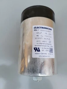 Condensador Electronicon PK16 E50.N13-424N50/P 420uF 1100VDC, g231 - Imagen 1 de 4