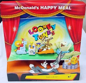 McDonald's Happy Meal LOONY TUNES CHARACTER PARADE Showcase Display Set MIB`96! - Picture 1 of 9