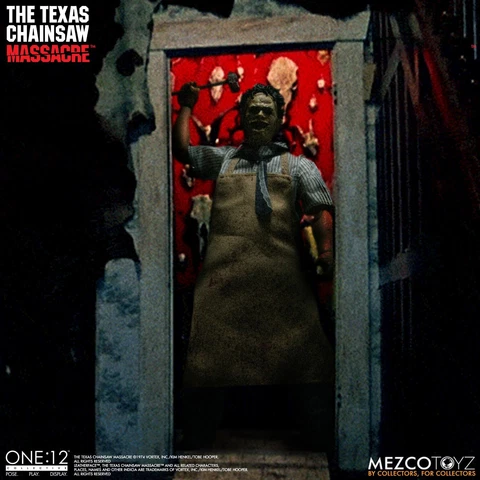 Mezco One:12 Collective Texas Chainsaw Massacre Leatherface Deluxe 1/12 Figure Cover