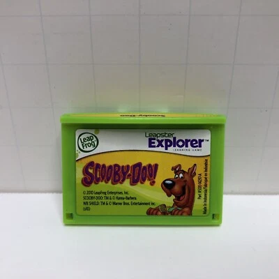 Leapfrog Leapster Explorer 2010 Scooby-Doo! Game Tested Works - Image 1 of 4