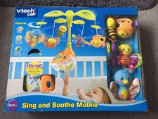 vtech sing and soothe musical baby cot mobile